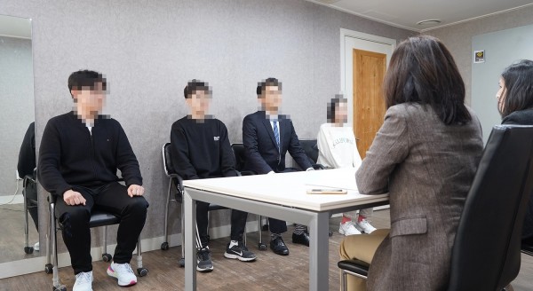 공기업면접 전문 강남 에이플러스 스피치 모의면접 장면
